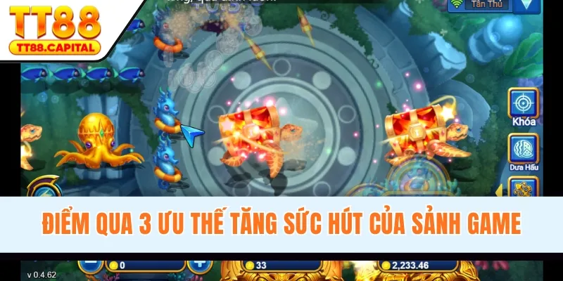 Điểm qua 3 ưu thế tăng sức hút của sảnh game